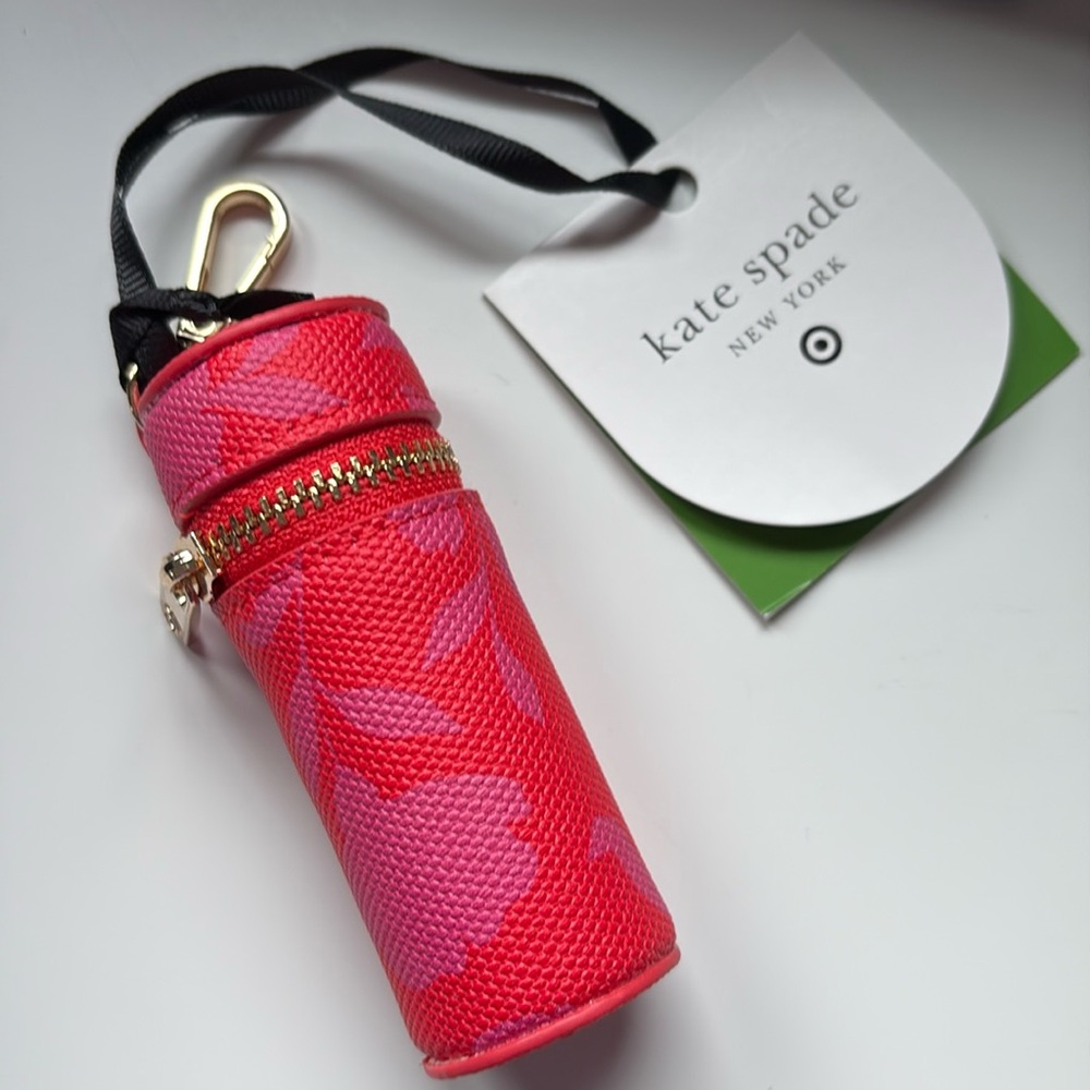 NWT Kate Spade X Target Limited Edition Collab Floral Lipstick Holder